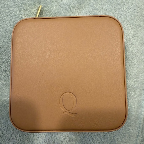 Quince Leather Travel Jewelry Case - Picture 3 of 7